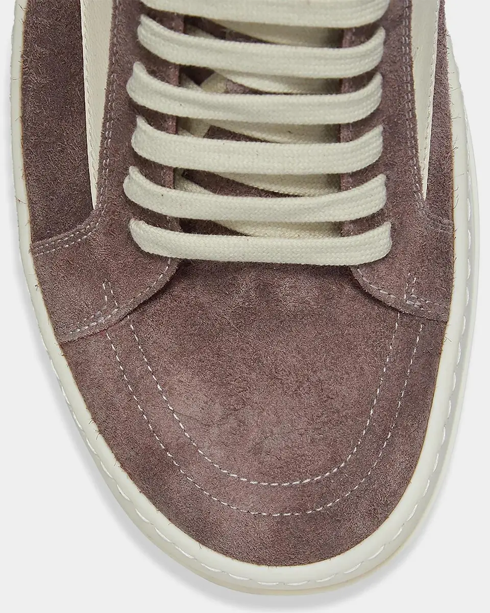 DRKSHDW RICK OWENS Suede & Leather Low-Top Sneakers | Thumbnail 3