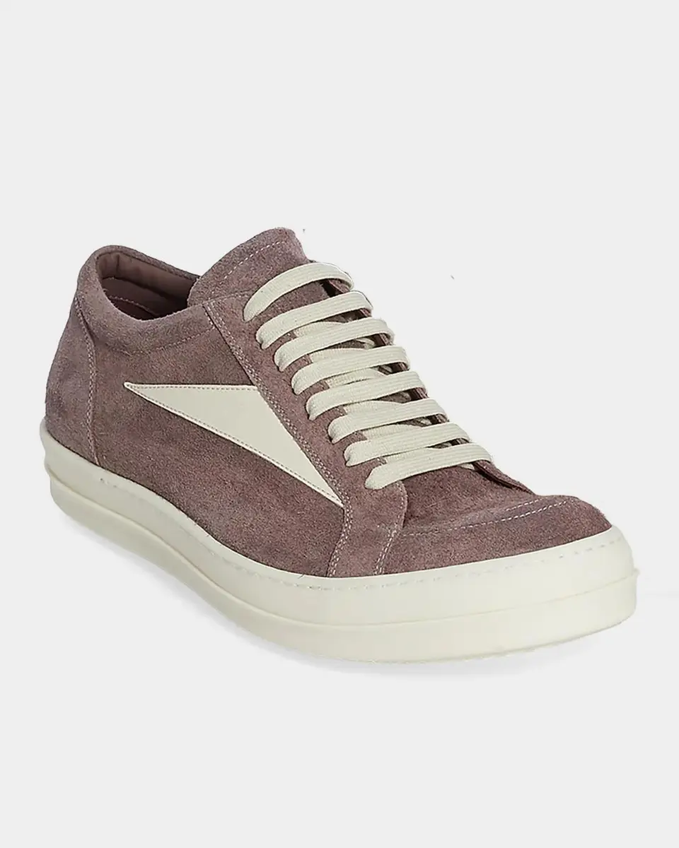 DRKSHDW RICK OWENS Suede & Leather Low-Top Sneakers | Thumbnail 5