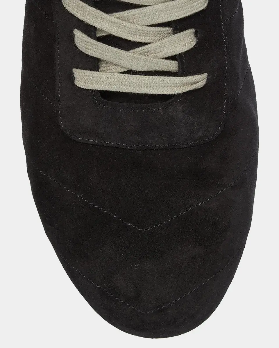DRKSHDW RICK OWENS Quilted Minimal Suede High-Top Sneakers | Thumbnail 3 DRKSHDW RICK OWENS Quilted Minimal Suede High-Top Sneakers | Thumbnail 3