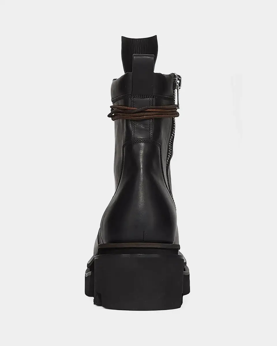 Rick Owens Low Army Bogun Leather Boots | Thumbnail 2 Rick Owens Low Army Bogun Leather Boots | Thumbnail 2