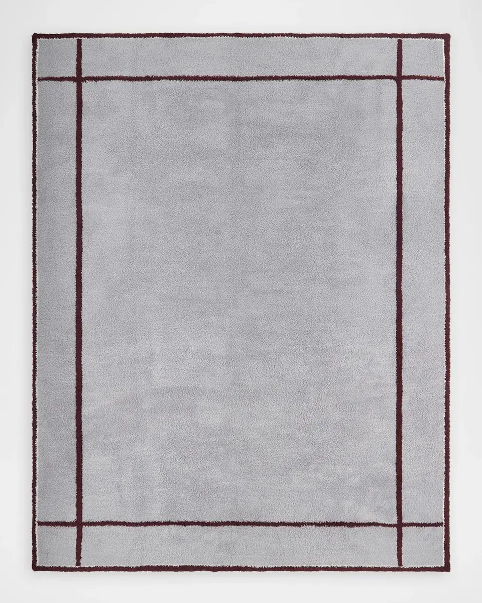 Barefoot Dreams CozyChic Belmar Border Throw, 54" x 72" | Thumbnail 2 Barefoot Dreams CozyChic Belmar Border Throw, 54" x 72" | Thumbnail 2