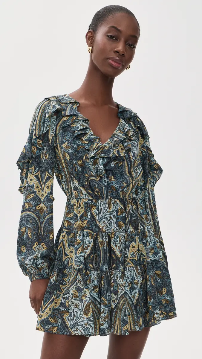 Ulla Johnson Vivi Silk Mini Dress | Thumbnail 2 Ulla Johnson Vivi Silk Mini Dress | Thumbnail 2