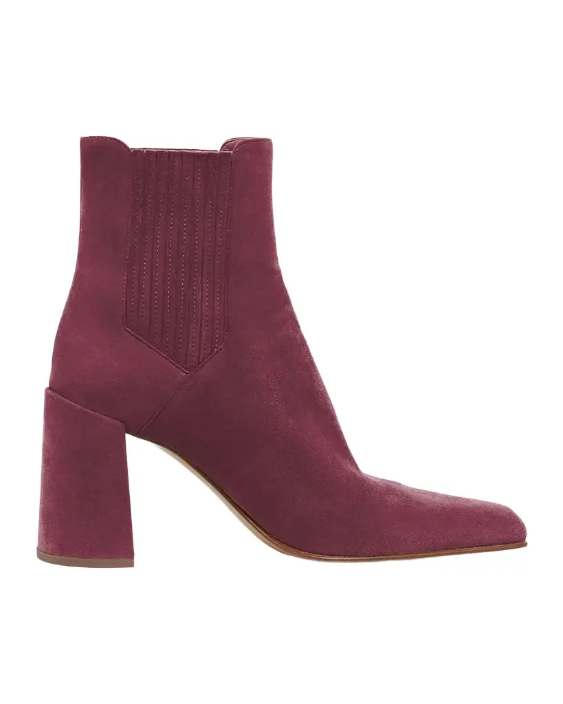 Gabriela Hearst Luke 90MM Suede Ankle Boots | Image 1 Gabriela Hearst Luke 90MM Suede Ankle Boots | Image 1