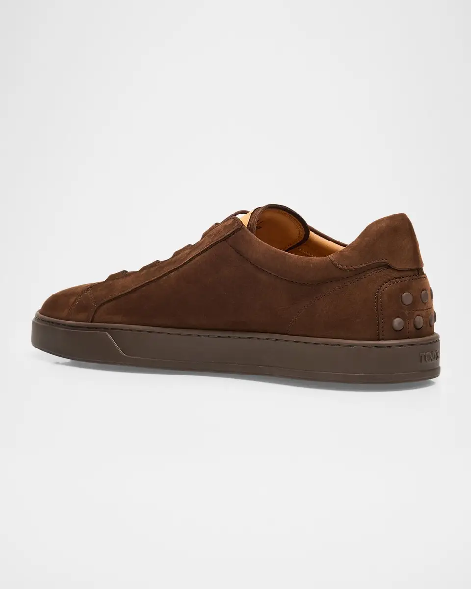 Tod's Men's Sportivo Suede Low-Top Sneakers | Thumbnail 2 Tod's Men's Sportivo Suede Low-Top Sneakers | Thumbnail 2