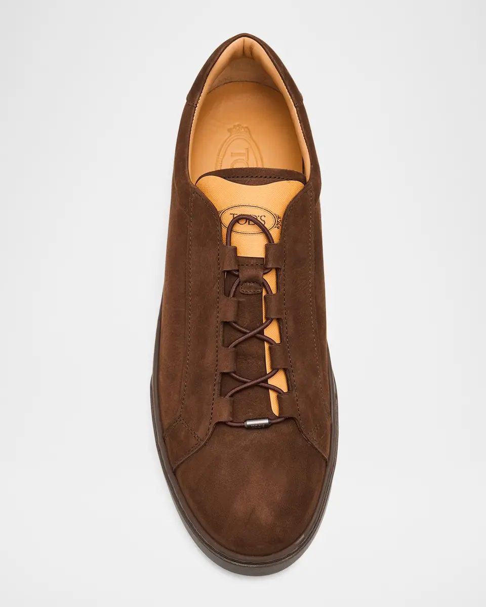 Tod's Men's Sportivo Suede Low-Top Sneakers | Thumbnail 3 Tod's Men's Sportivo Suede Low-Top Sneakers | Thumbnail 3