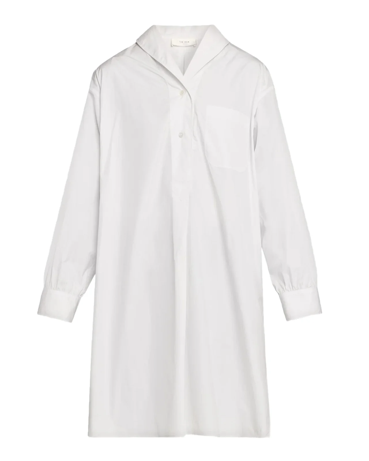 Eryn Cotton Poplin Longline Shirt Eryn Cotton Poplin Longline Shirt