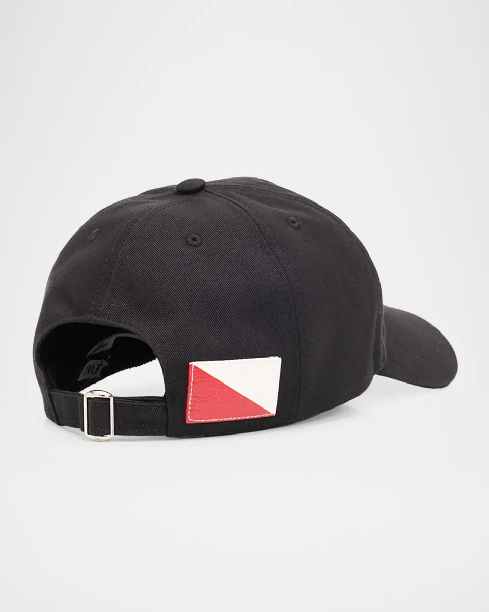 Loewe Flag Patch Cotton Baseball Cap | Thumbnail 2