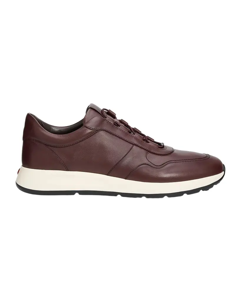 Tod's Men's Elastic Drawstring Leather Sneakers | Image 1 Tod's Men's Elastic Drawstring Leather Sneakers | Image 1