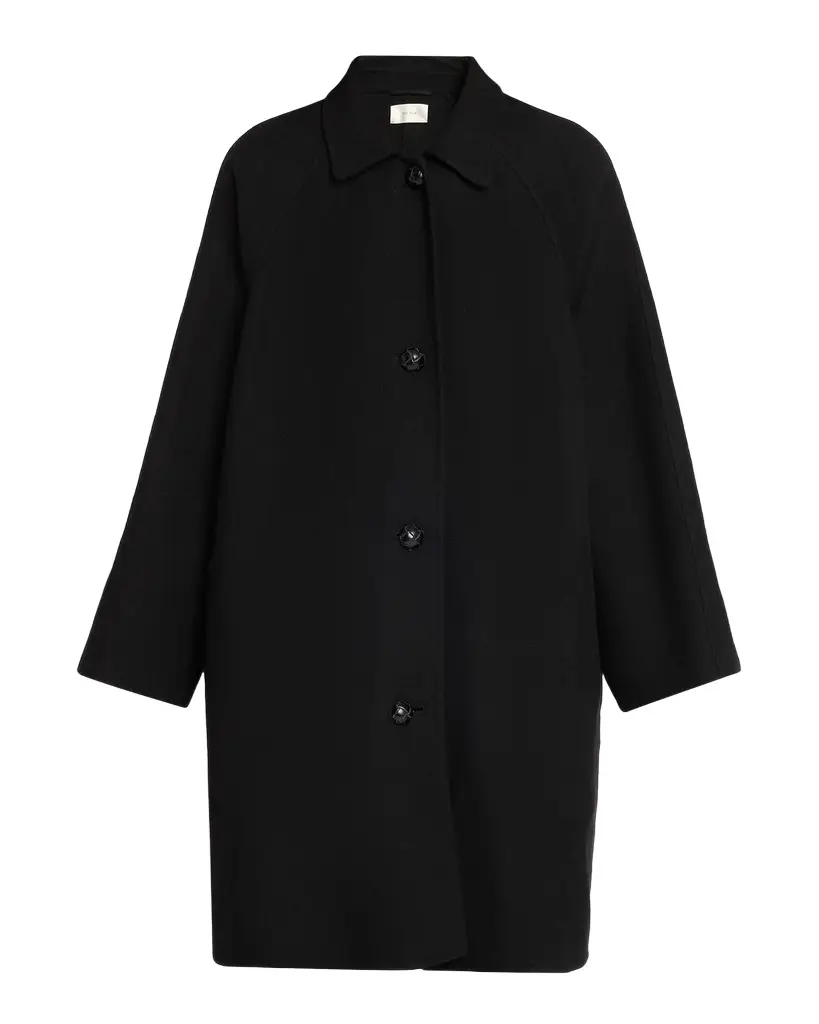 The Row Etoli Cotton Single-Breasted Coat | Image 1 The Row Etoli Cotton Single-Breasted Coat | Image 1