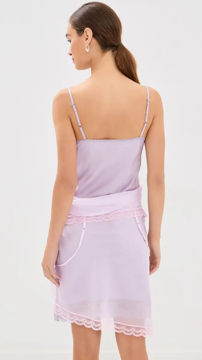 Marc Jacobs Layered Satin Slip Dress | Thumbnail 3 Marc Jacobs Layered Satin Slip Dress | Thumbnail 3