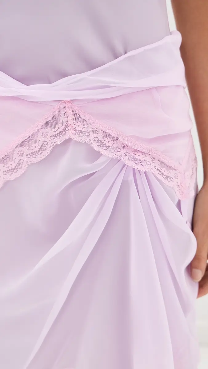 Marc Jacobs Layered Satin Slip Dress | Thumbnail 6 Marc Jacobs Layered Satin Slip Dress | Thumbnail 6