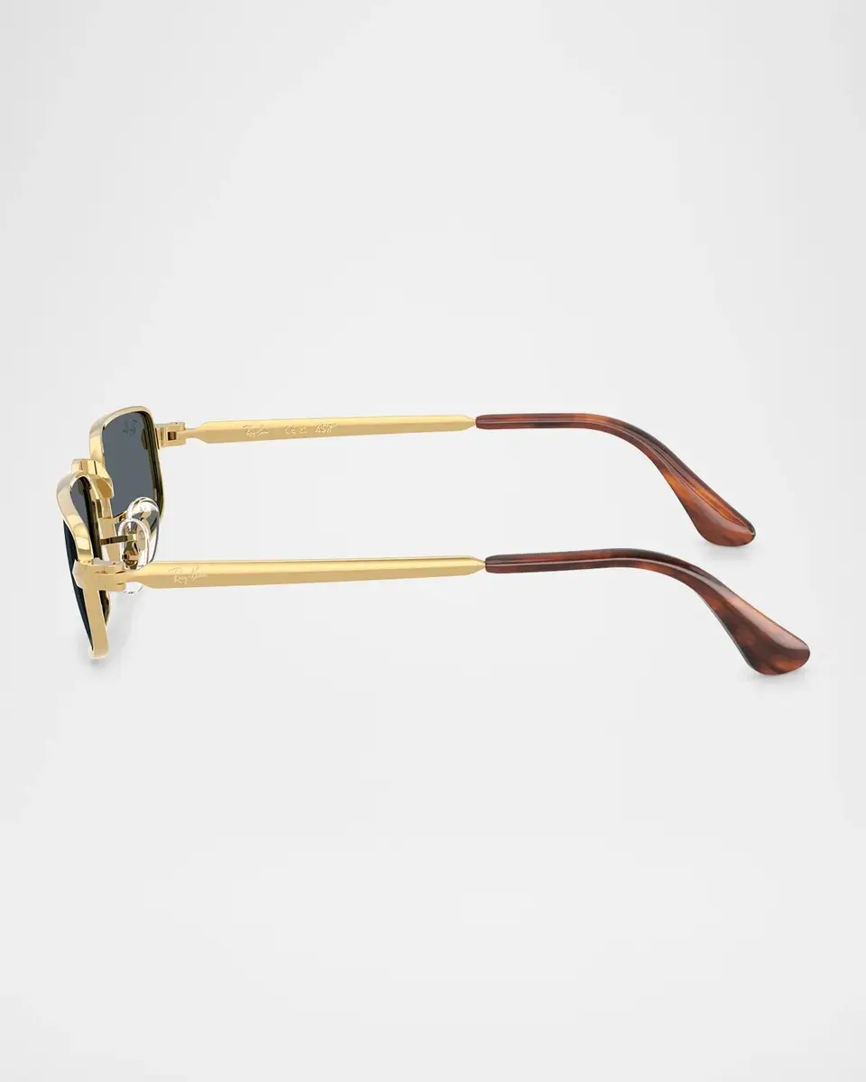 Ray-Ban x A$ap Rocky Men's Metal Rectangle Sunglasses | Thumbnail 4 Ray-Ban x A$ap Rocky Men's Metal Rectangle Sunglasses | Thumbnail 4