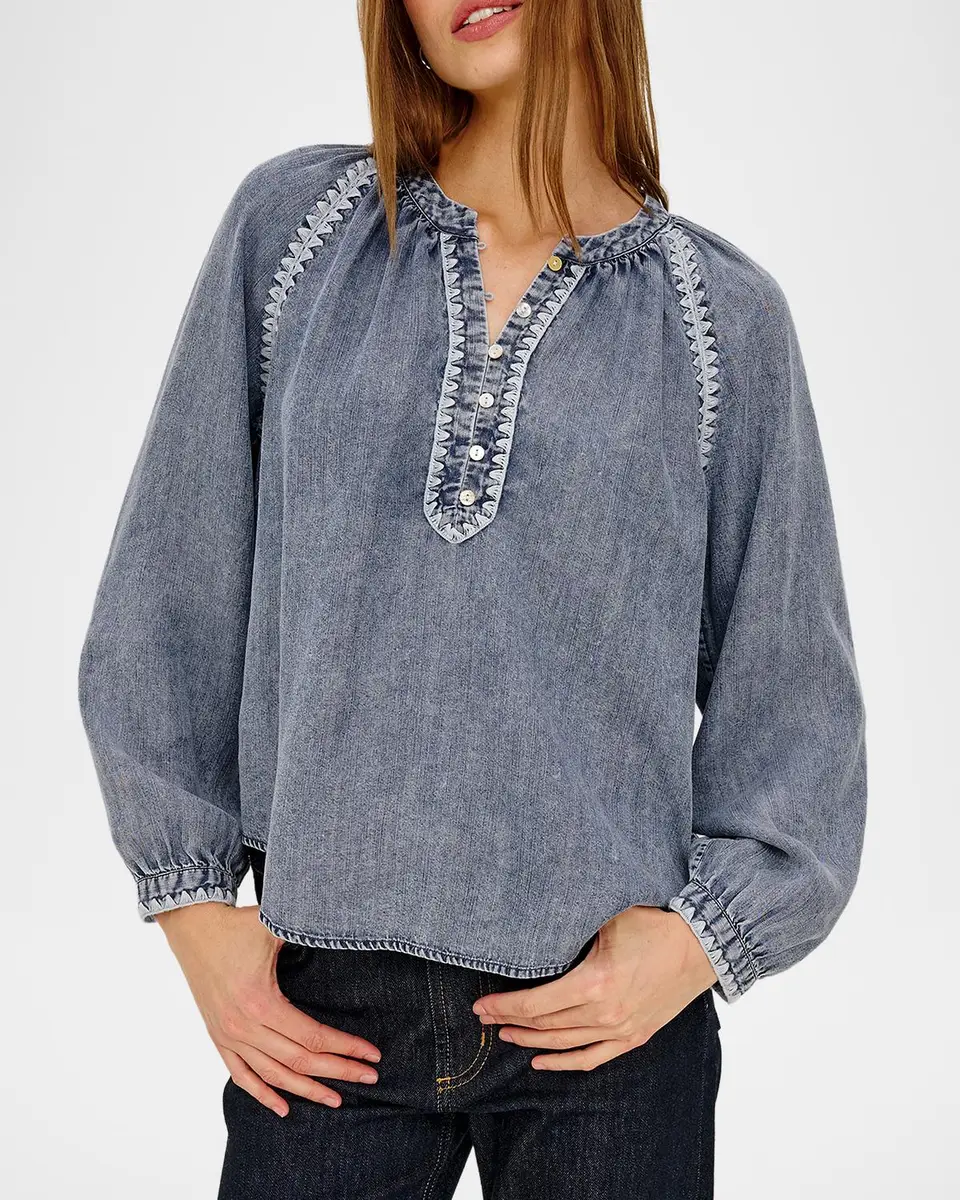RAILS Tali Embroidered Raglan-Sleeve Top | Thumbnail 4 RAILS Tali Embroidered Raglan-Sleeve Top | Thumbnail 4