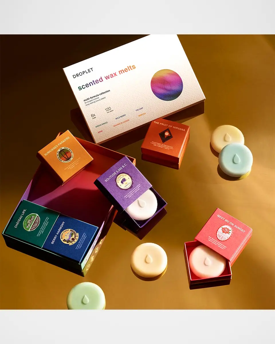 Droplet 6-Piece Scented Wax Melts Set | Thumbnail 2