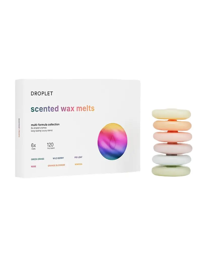 Droplet 6-Piece Scented Wax Melts Set | Image 1 Droplet 6-Piece Scented Wax Melts Set | Image 1