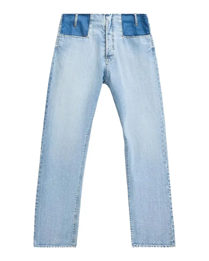 Waistless Denim Trousers Waistless Denim Trousers