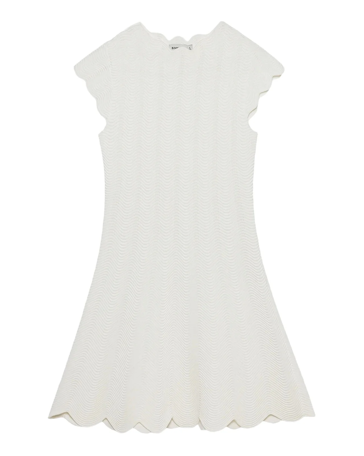 Evalynn Wavy Knit Mini Dress Evalynn Wavy Knit Mini Dress