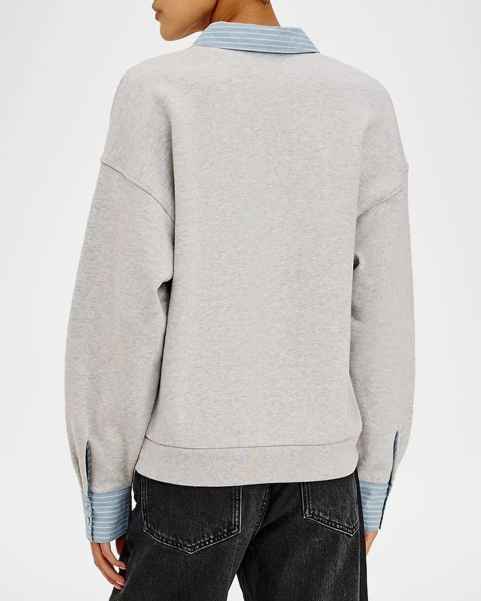 RAILS Zavier Cotton Layered Sweatshirt | Thumbnail 3 RAILS Zavier Cotton Layered Sweatshirt | Thumbnail 3