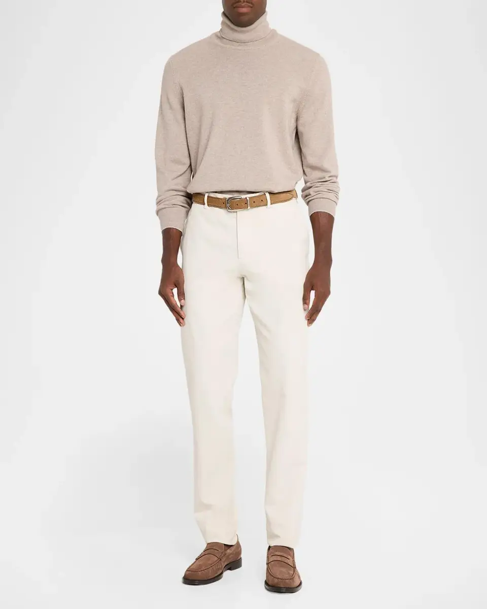 Brunello Cucinelli Men's Suede Moc-Toe Penny Loafers | Thumbnail 3 Brunello Cucinelli Men's Suede Moc-Toe Penny Loafers | Thumbnail 3