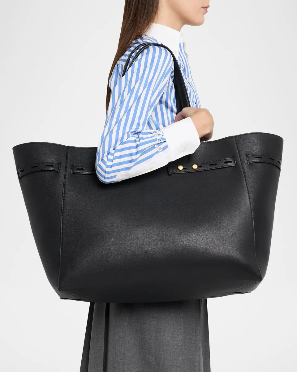 Thom Browne Mr. Thom Leather Tote Bag | Thumbnail 2 Thom Browne Mr. Thom Leather Tote Bag | Thumbnail 2