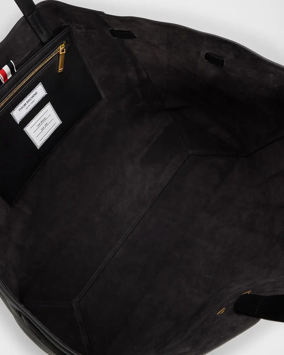 Thom Browne Mr. Thom Leather Tote Bag | Thumbnail 4 Thom Browne Mr. Thom Leather Tote Bag | Thumbnail 4