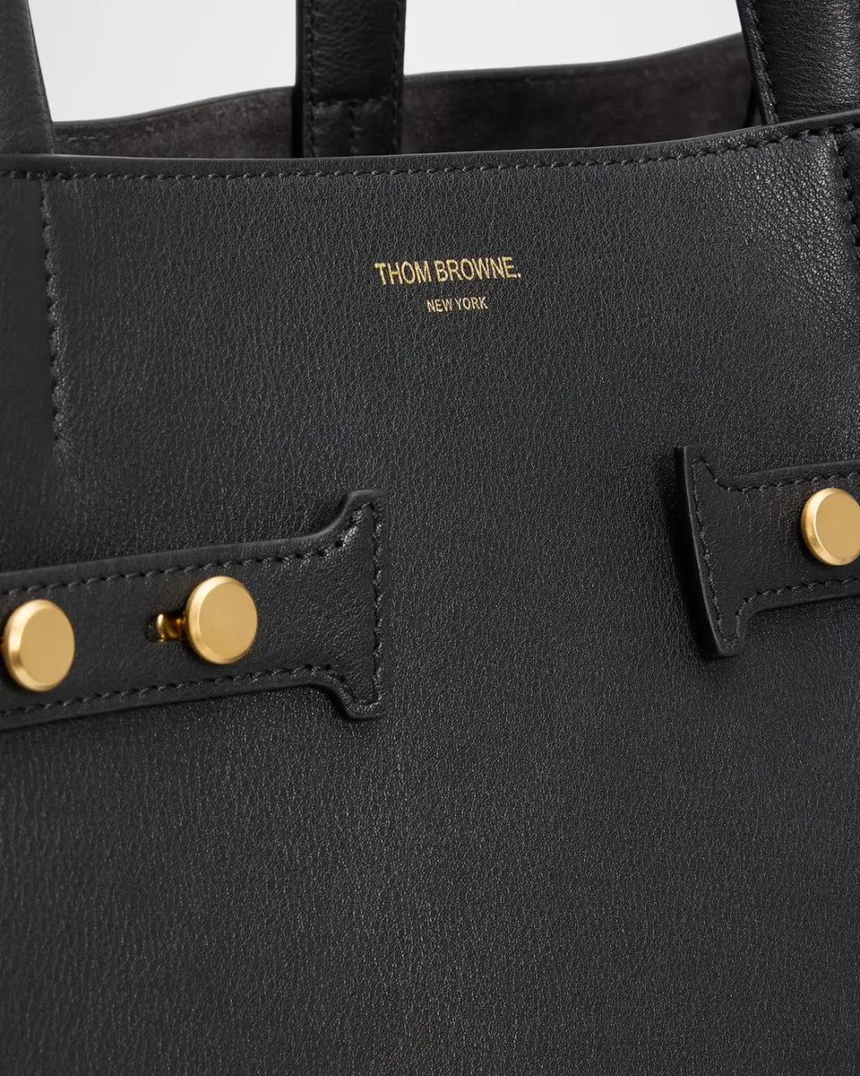 Thom Browne Mr. Thom Leather Tote Bag | Thumbnail 6 Thom Browne Mr. Thom Leather Tote Bag | Thumbnail 6