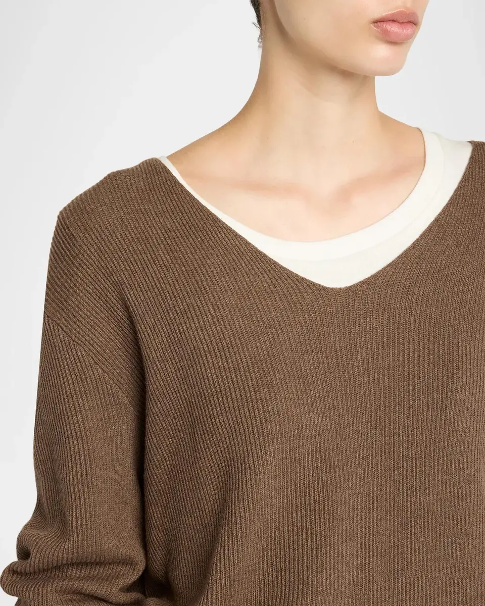 The Row Phef Cotton-Cashmere Ribbed Top | Thumbnail 5 The Row Phef Cotton-Cashmere Ribbed Top | Thumbnail 5