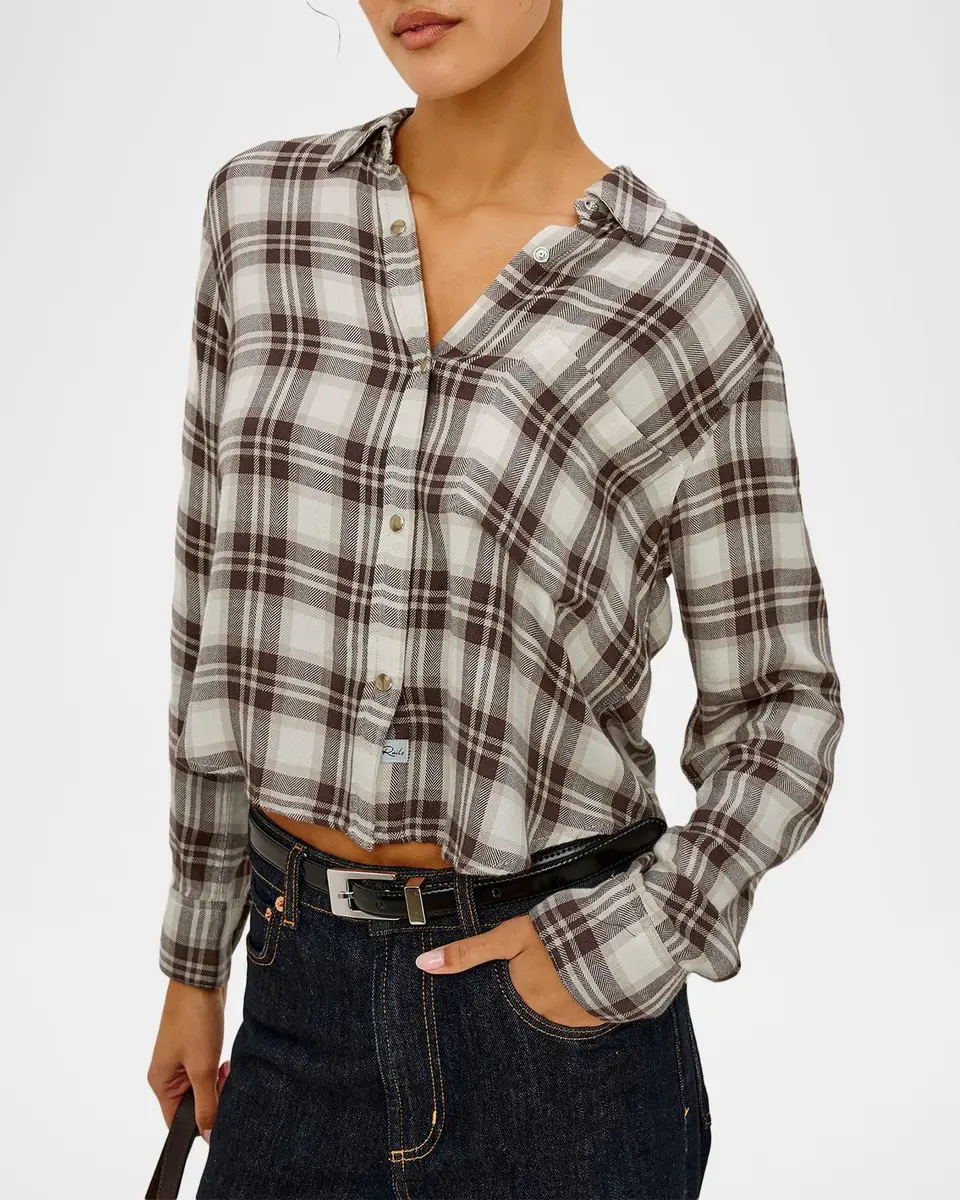 RAILS Malin Plaid Shirt | Thumbnail 6 RAILS Malin Plaid Shirt | Thumbnail 6