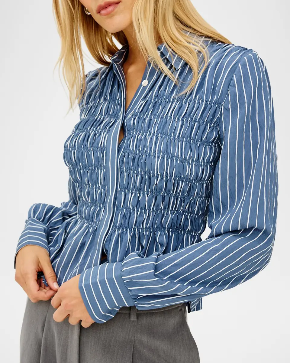 RAILS Bradshaw Striped Blouse | Thumbnail 6 RAILS Bradshaw Striped Blouse | Thumbnail 6