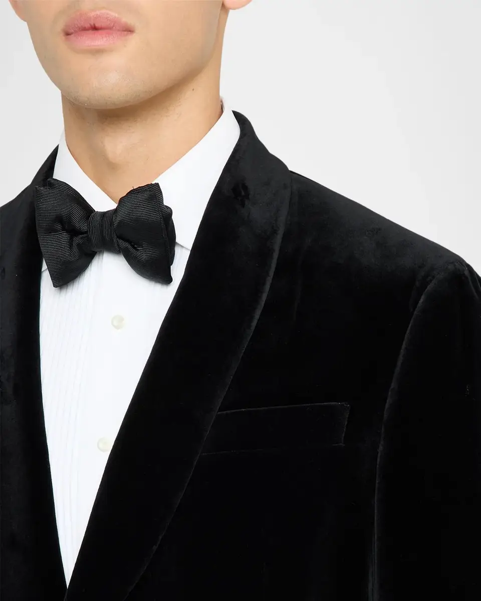 Polo Ralph Lauren Men's Cotton Velvet Single-Breasted Dinner Jacket | Thumbnail 5 Polo Ralph Lauren Men's Cotton Velvet Single-Breasted Dinner Jacket | Thumbnail 5