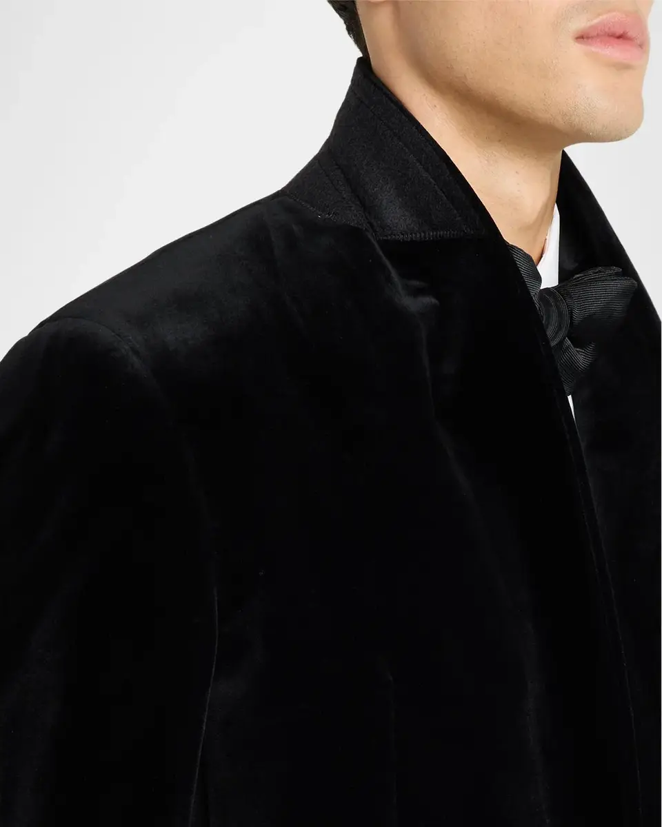 Polo Ralph Lauren Men's Cotton Velvet Single-Breasted Dinner Jacket | Thumbnail 7 Polo Ralph Lauren Men's Cotton Velvet Single-Breasted Dinner Jacket | Thumbnail 7