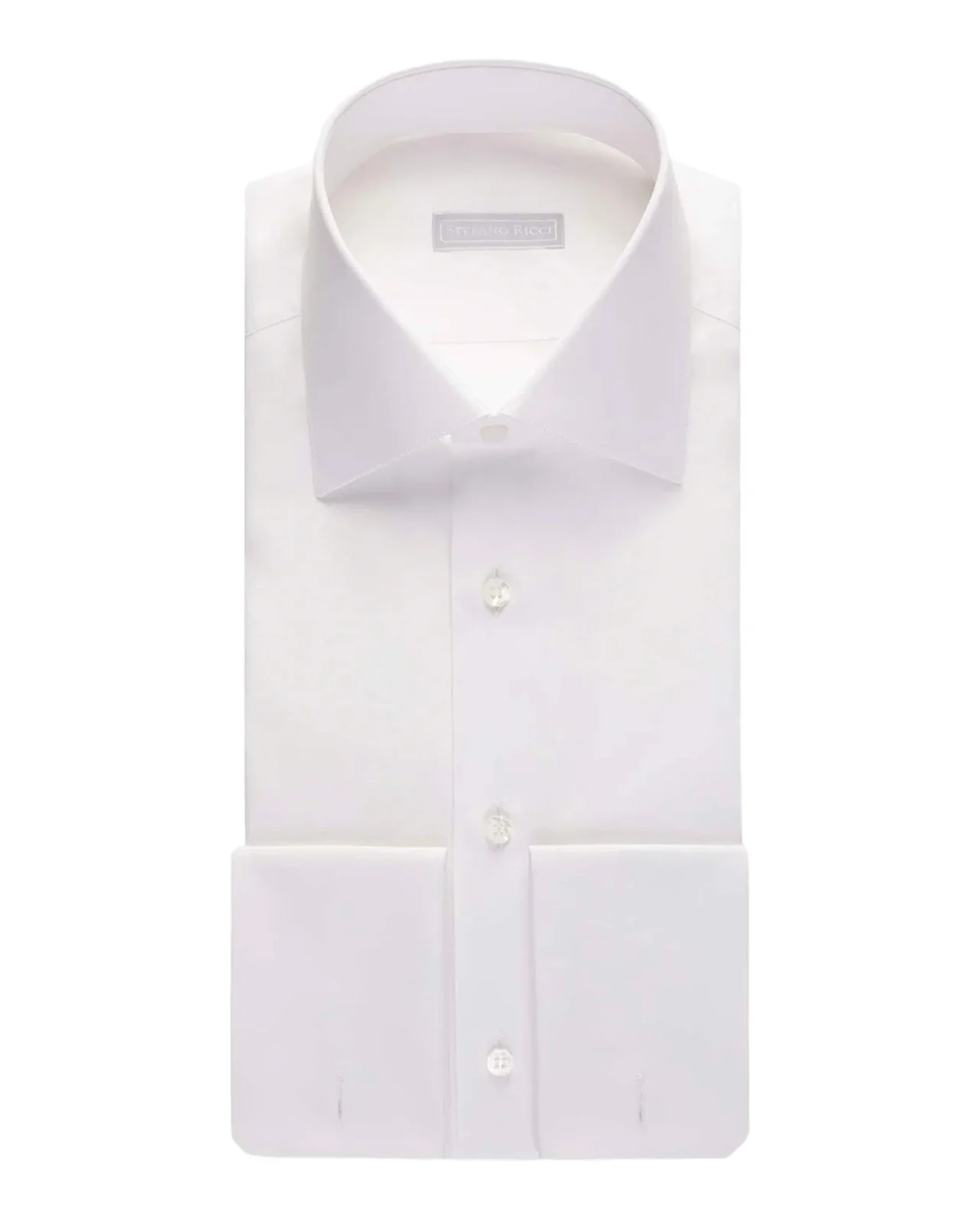 Stefano Ricci Men's Cotton French-Cuff Dress Shirt