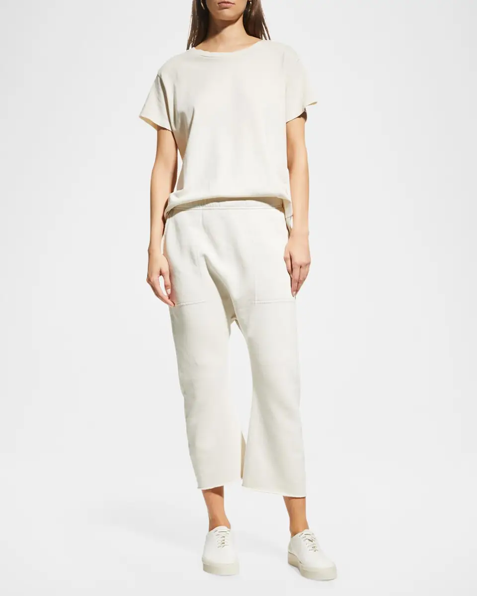 Nili Lotan Brady Distressed Tee | Thumbnail 2 Nili Lotan Brady Distressed Tee | Thumbnail 2