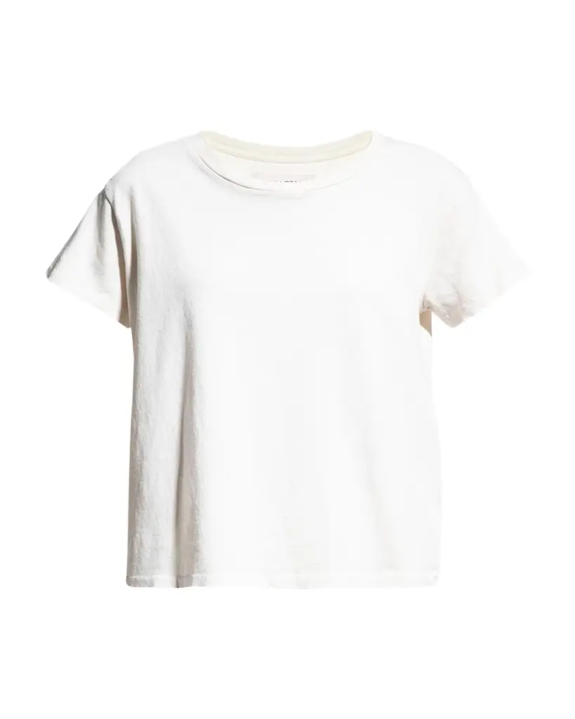 Nili Lotan Brady Distressed Tee | Image 1 Nili Lotan Brady Distressed Tee | Image 1