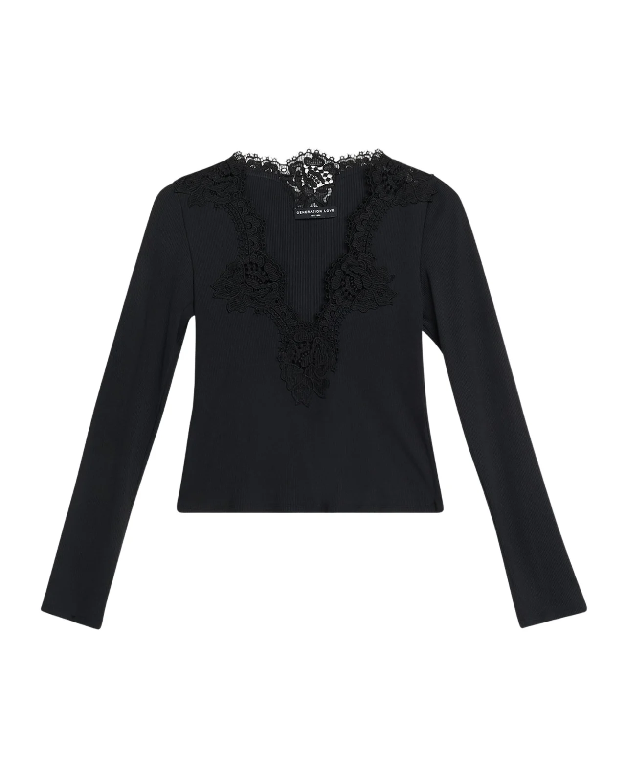 Lady Lace Combo Top