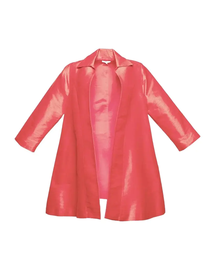 Frances Valentine Charlotte Open-Front Trapeze Topper | Image 1 Frances Valentine Charlotte Open-Front Trapeze Topper | Image 1