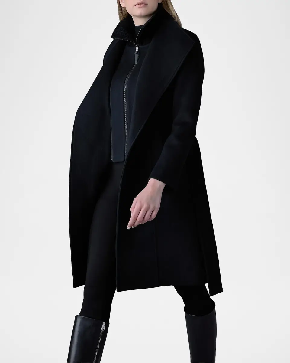 Mackage Norita 2-In-1 Double Face Wool Coat | Thumbnail 5 Mackage Norita 2-In-1 Double Face Wool Coat | Thumbnail 5