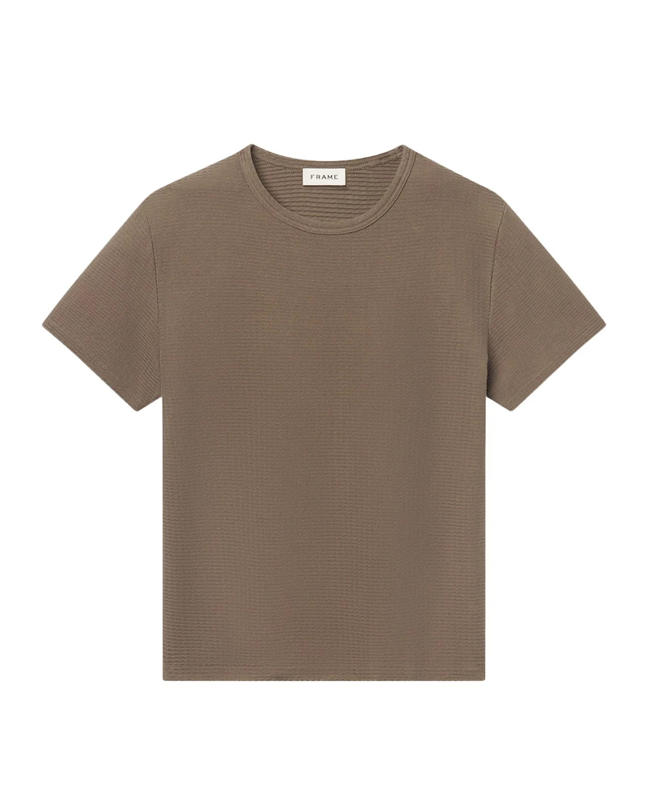 Men's Jacquard Stripe Crewneck T-Shirt Men's Jacquard Stripe Crewneck T-Shirt