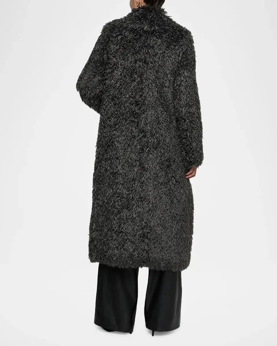 L'Agence Lizbeth Long Faux Fur Coat | Thumbnail 3 L'Agence Lizbeth Long Faux Fur Coat | Thumbnail 3