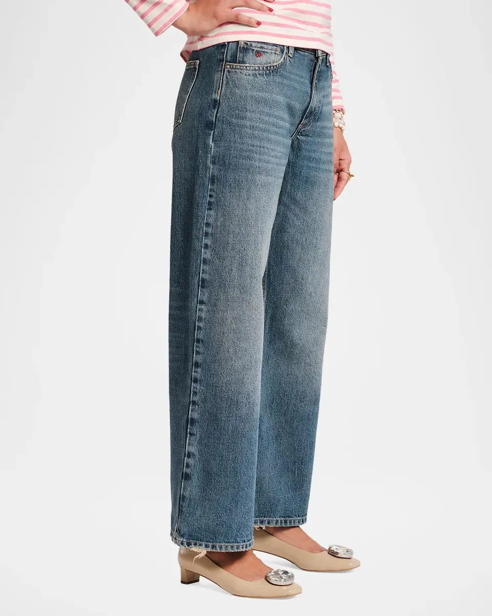 Frances Valentine Jessie Cropped Straight-Leg Jeans | Thumbnail 5 Frances Valentine Jessie Cropped Straight-Leg Jeans | Thumbnail 5