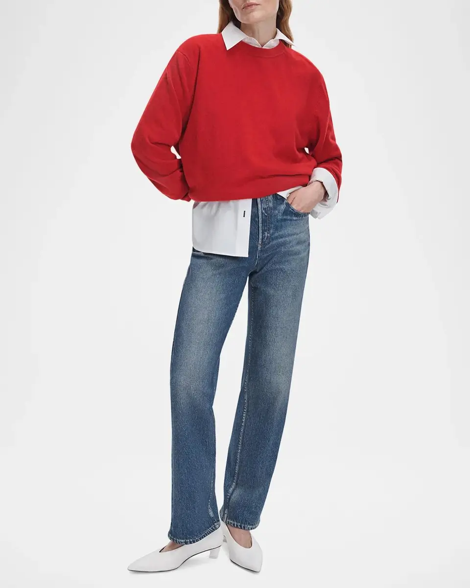 rag & bone rb Miramar Shea Relaxed Straight Jeans | Thumbnail 2