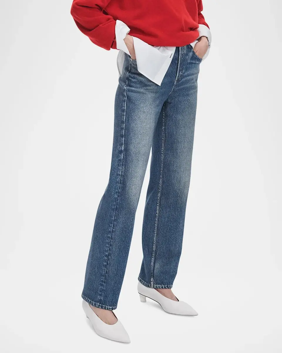 rag & bone rb Miramar Shea Relaxed Straight Jeans | Thumbnail 4