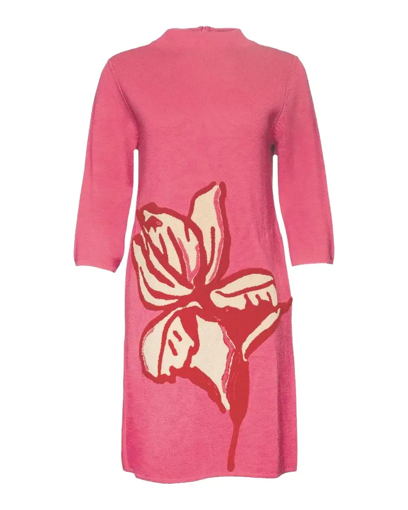 Frances Valentine Annie Floral-Embroidered Knit Mini Dress | Image 1 Frances Valentine Annie Floral-Embroidered Knit Mini Dress | Image 1