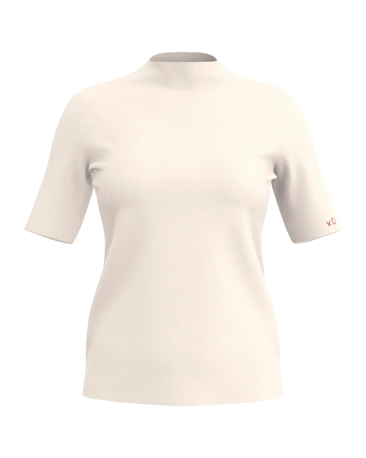 Marie Mock-Neck Cotton Knit Sweater Marie Mock-Neck Cotton Knit Sweater