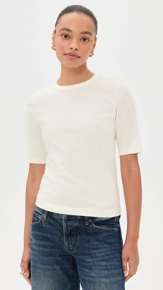 Pistola Melika Quarter Sleeve Crew Neck Tee | Thumbnail 2 Pistola Melika Quarter Sleeve Crew Neck Tee | Thumbnail 2
