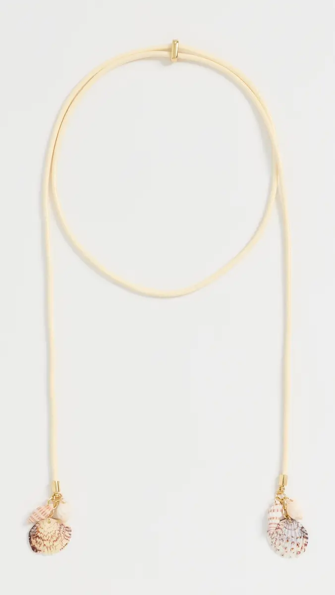 Logan Tay Shell Drop Wrap Necklace | Thumbnail 2