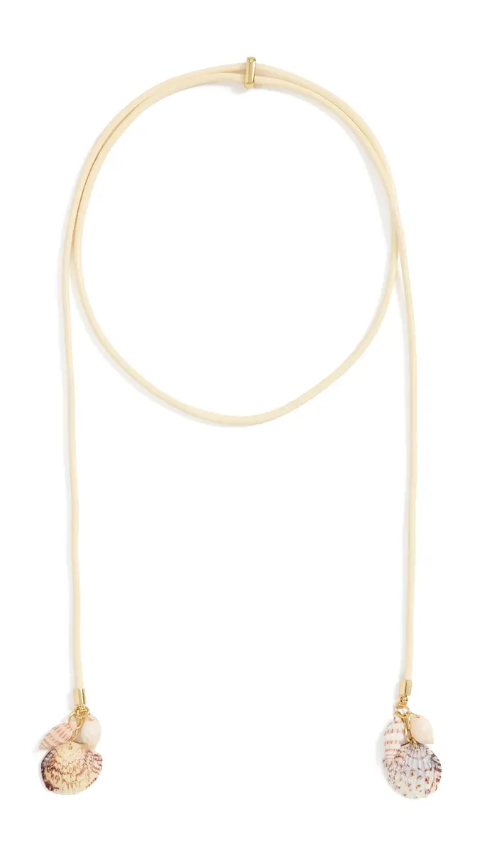 Logan Tay Shell Drop Wrap Necklace | Thumbnail 6