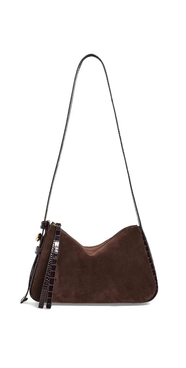 Tory Burch Romy Suede Small Shoulder Bag