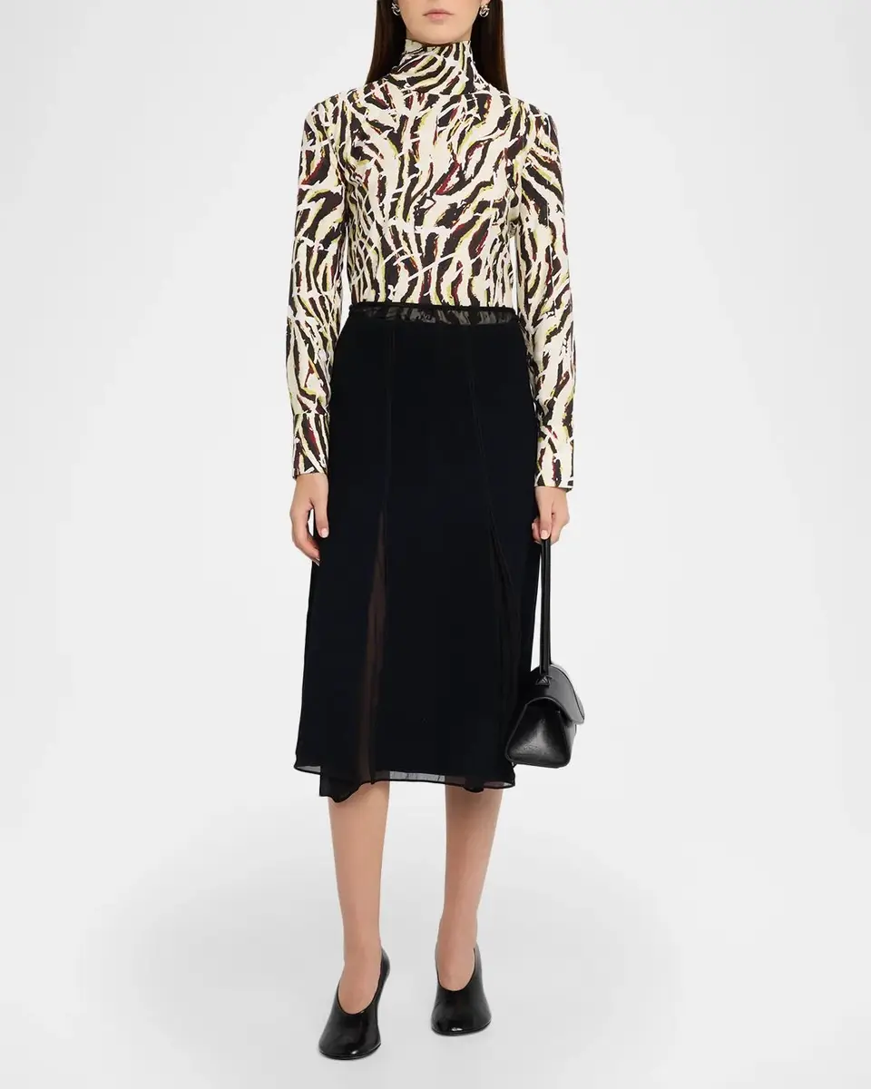 Proenza Schouler White Label Ansel Printed Top | Thumbnail 2 Proenza Schouler White Label Ansel Printed Top | Thumbnail 2