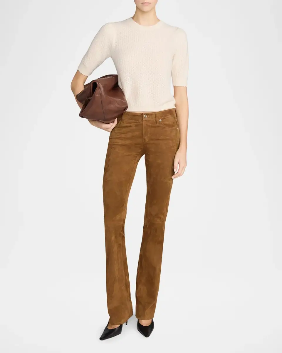 Frame The Gathered Honeycomb Cashmere Sweater | Thumbnail 2